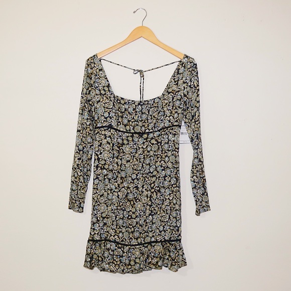 Free People Floral Boheme Mini Dress - Picture 4 of 15